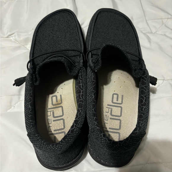 Hey Dude Men's Black Casual Shoes - Picture 2 of 3